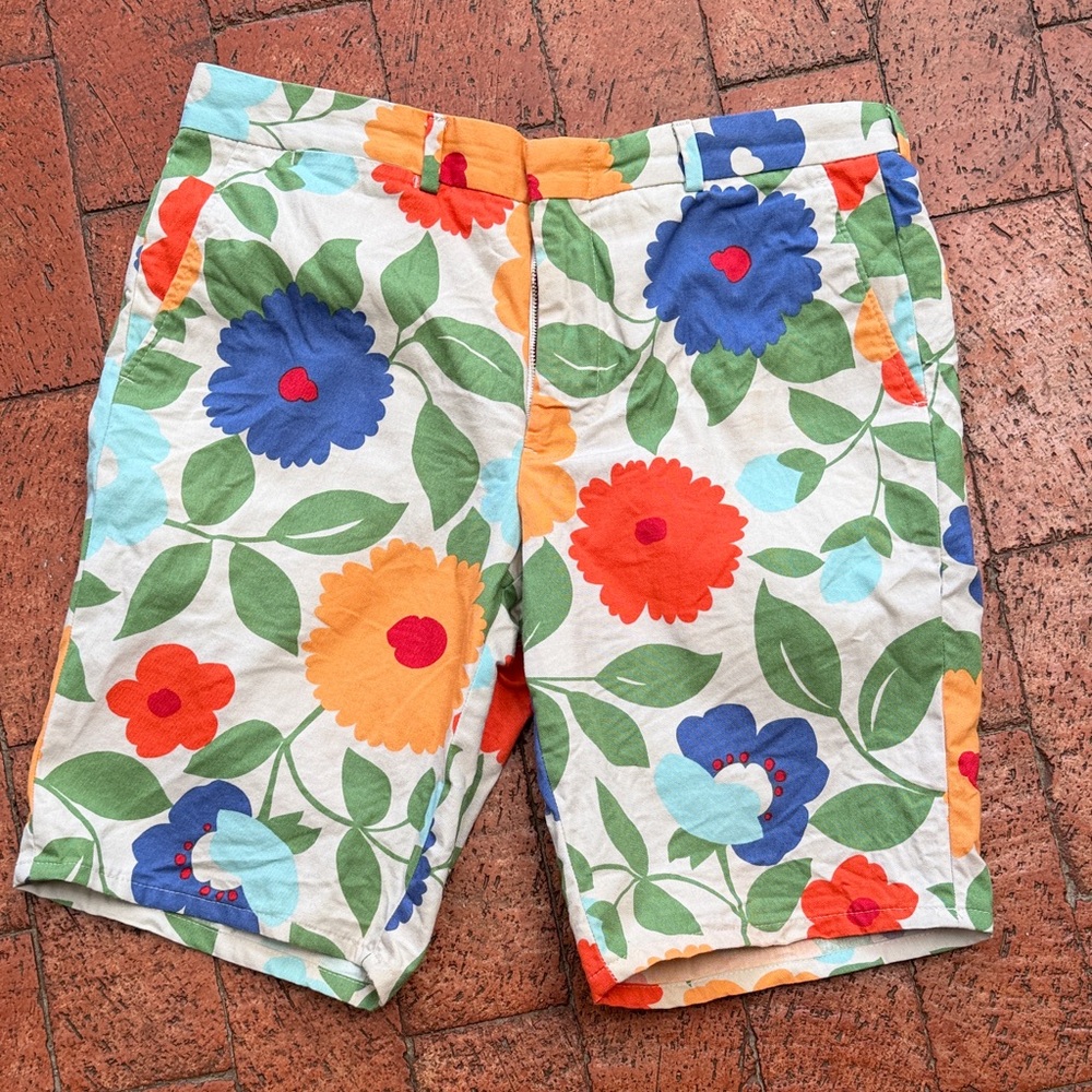 Gitman Brothers Vintage Colorful Floral Men's Deadstock Shorts